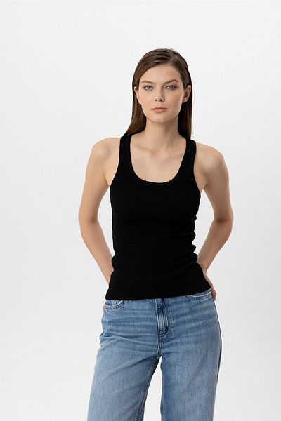 Pierre Cardin 1215 Camisole Ribbed Undershirt - Stylish and Comfortable Body Wrap Design