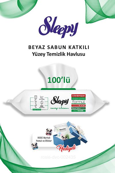 Sleepy 100 White Soap Added Sleepy Easy Clean - Rosie