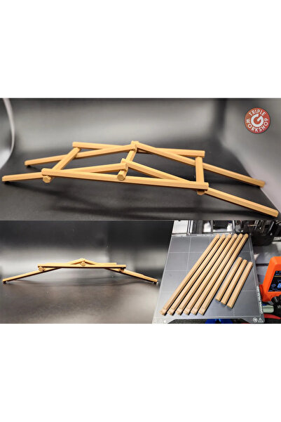 Cypnova DaVinci Köprüsü Puzzle Seti Beyaz Renk 9 Parça