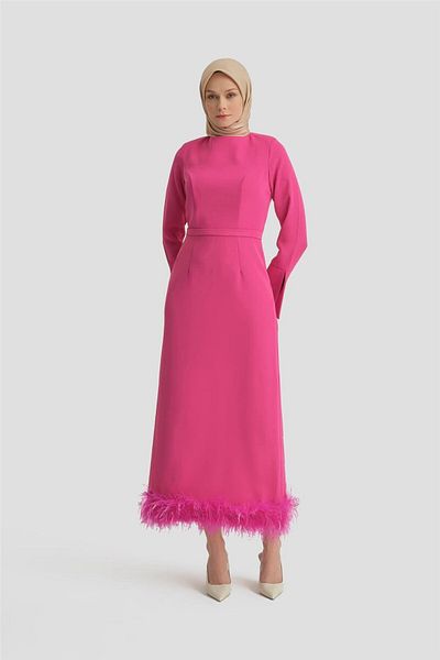 Armine Fuchsia Evening Dress - 24Yd1952 Model