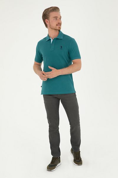 U.S. Polo Assn. Η.Π.Α. polo Assn. Ανδρικό Μπεζ τζιν παντελόνι 1818447