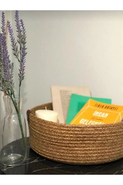 DENSITY Multi-Purpose Wicker Basket Organizer Organizer 25 X 10 Boxes