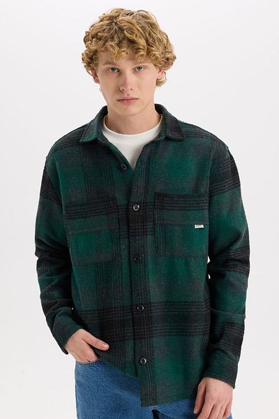 DeFacto Relax Fit karierte Holzfäller-Langarmshirtjacke D1411ax24wn