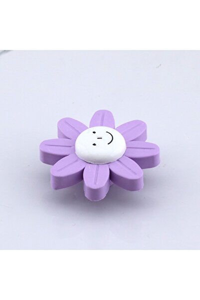 Badem10 Plastic Daisy 10 Pieces Lilac Children's Room Girl Boy Cabinet Door Furniture Kitchen Drawer Handle Handle