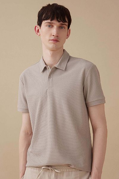 DeFacto Modernes, schlichtes, kurzärmliges Basic-Poloshirt B6374ax24sp