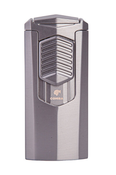 COHİBA Cohiba 3 Torch Pürmüz Gunmetal Metal Puro Çakmağı