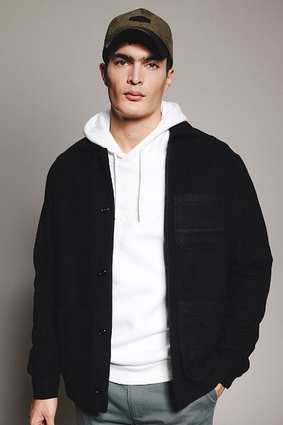 DeFacto Regular Fit Soft Furry Stamp Long Sleeve Shirt B6945Ax23Wn
