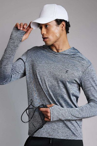 DeFacto Slim-Fit Slim Fit Sport-Sweatshirt mit Kapuze - B4592ax24sp