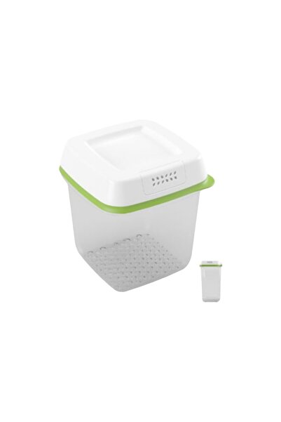 RUBBERMAID حافظة فواكه وخضروات من فريش ووركس، متوسطة الحجم 7.2 كوب، خالية من ...