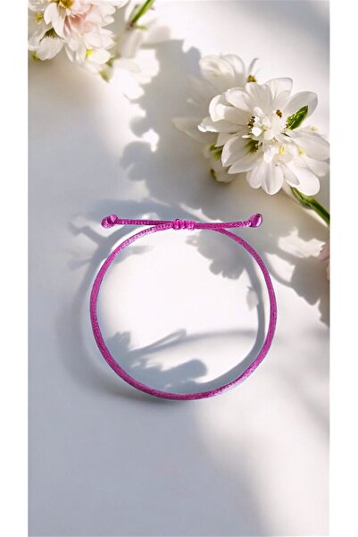 LA TINY AKSESUAR Unisex Floş İp Bileklik