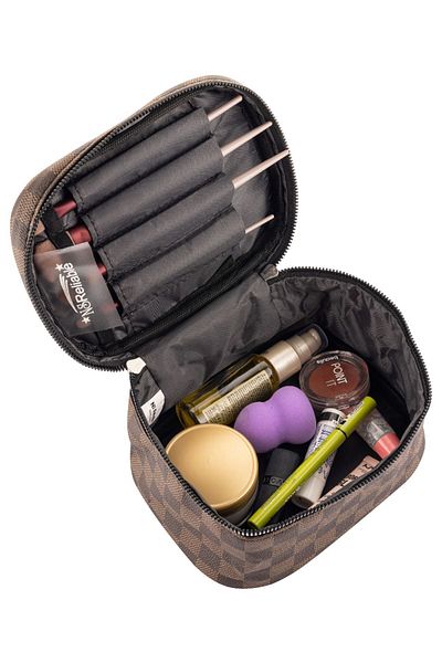 NS reliable Elegantní taštička na make-up – víceúčelová taštička na make-up, která nabízí eleganci a funkci v jedné kosmetické taštičce