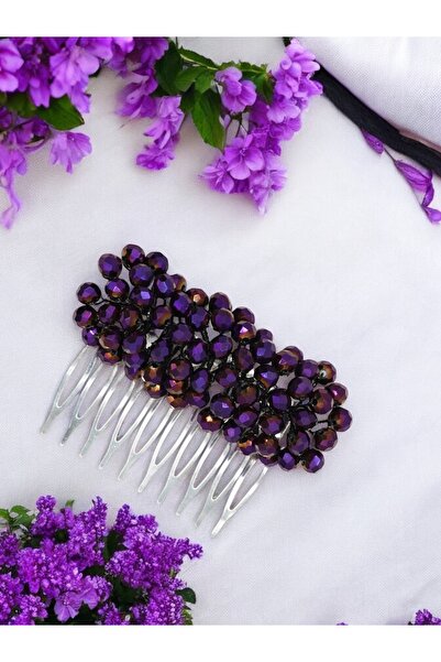 gelinmz Elegantan kristalni češalj za veridbu i rođenje - 6x2 cm, dostupan u ...