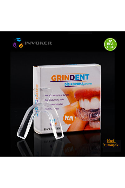 INVOKER Diş Gıcırdatma Diş Sıkma Çene Sıkma Önleyici Yüksek Kalite Bruksizm A...
