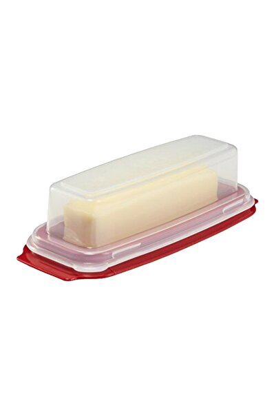 RUBBERMAID طبق زبدة ريسر بغطاء أحمر