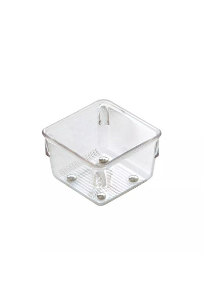 İdesign Linus Deep Drawer Organizer, Clear, Compact In-Drawer Storage Bin, 3 ...