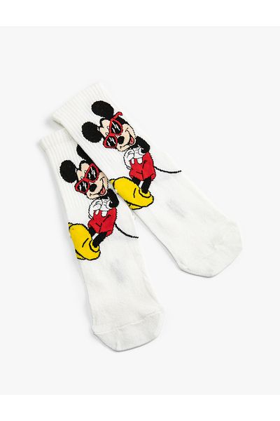 Koton Mickey Mouse Socket Socks Licensed Patterned