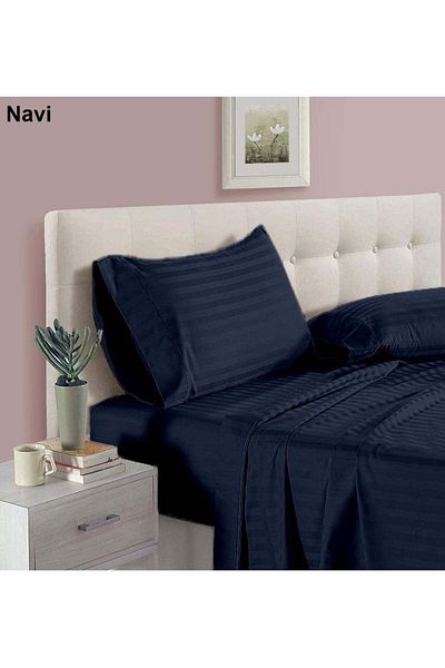 BabyCara 3-Piece Hotel Style Duvet Cover Set Without Filler Single Size