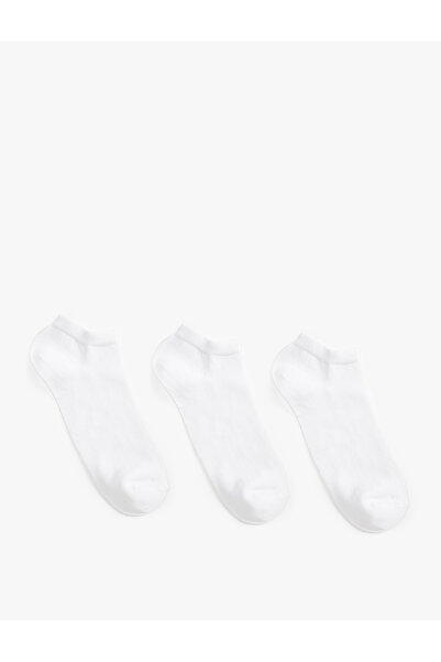 Koton Комплект от 3 чифта чорапи Basic Cotton