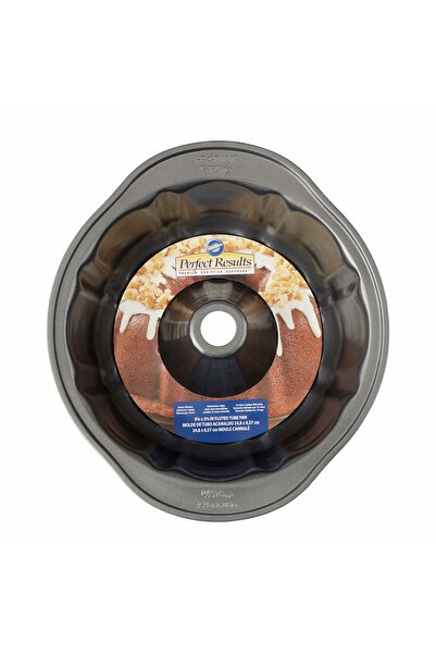 wilton مقلاة ذات أنبوب مموج غير لاصقة من Perfect Results، مقاس 9 بوصات