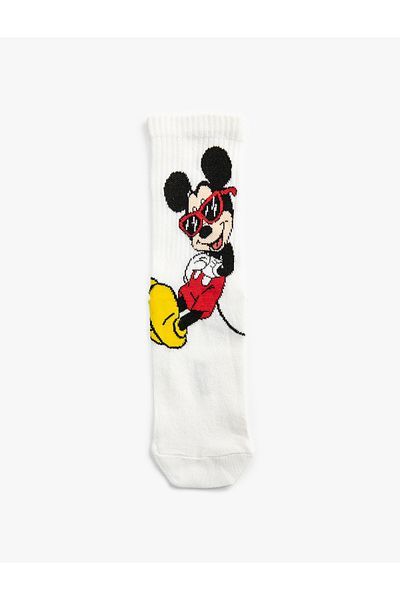Koton Mickey Mouse Socket Socks Licensed Patterned