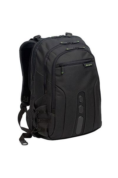 Targus حقيبة ظهر سوداء من EcoSpruce&Trade مقاس 15.6 بوصة - TBB013EU