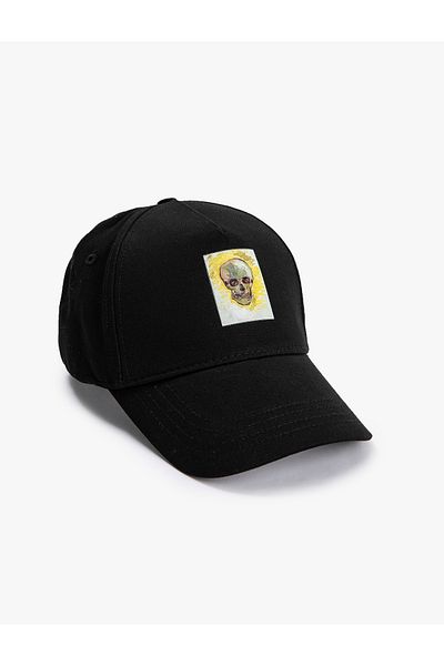 Koton Καπέλο Art Skull Cap τυπωμένο με άδεια χρήσης