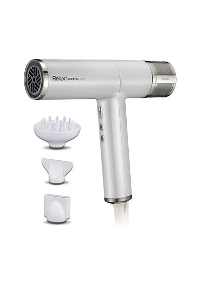 Relux Rhd9190W Keratincare Bldc - 1900W Fast and Quiet Hair Dryer
