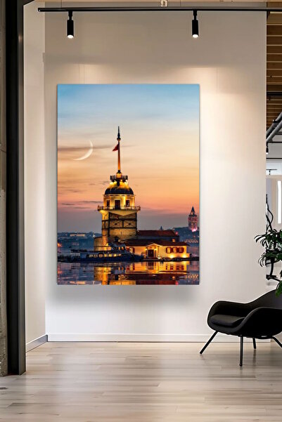 Tunax TABLIE CANVAS PEISAJUL TURNULUI FEMELOR 10 EV DUVAR SALON BIROU MAGAZIN...
