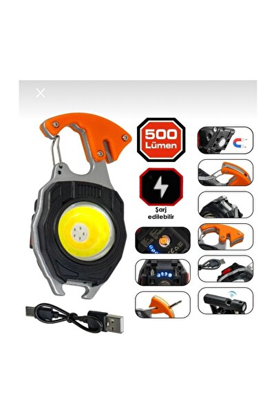 YCL Kamp Feneri Çok Fonksiyonlu Şarj Edilebilir 15 Watt Kamp El Feneri