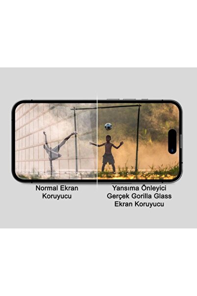 Joyroom İphone 16 Pro Anti-Reflection Gerçek Gorilla Glass Cam Ekran Koruyucu