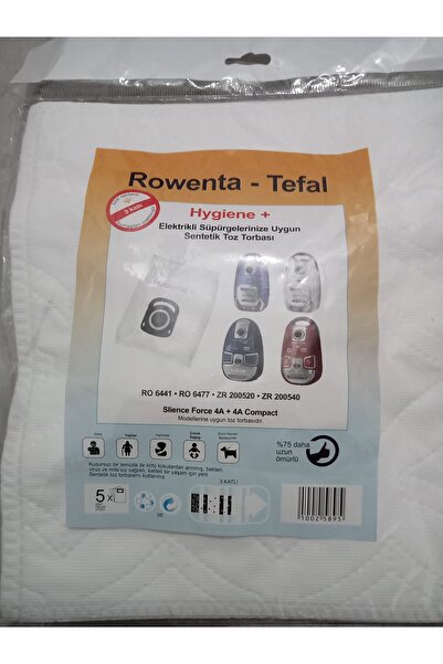 MPTEDARİK Rowenta RO 6383 - Sac de praf pentru aspirator Silence Force Compac...