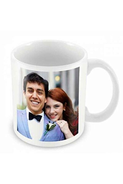 Mio Life كوب أبيض مصور