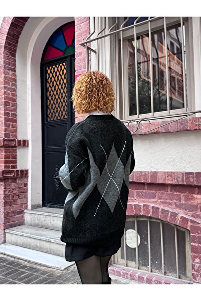 Bak'ap Преміум трикотажний светр з візерунком баклава