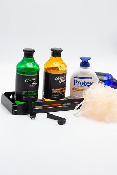 MAVİ TREND Organizator metalic pentru baie - Organizator pentru șampon