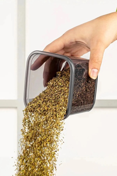 Home Diana Set of 38 76-Piece Square Storage Containers & Spices 4X(1700ml 1100ml)10X(500Ml350Ml300 ml)