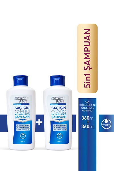 Softto Plus Nourishing and Repairing Strengthening 2-Pack Shampoo from the Root - Eleg.3334