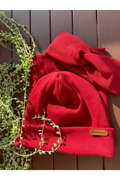EGE DESIGN Children's Beret Neck Collar Set