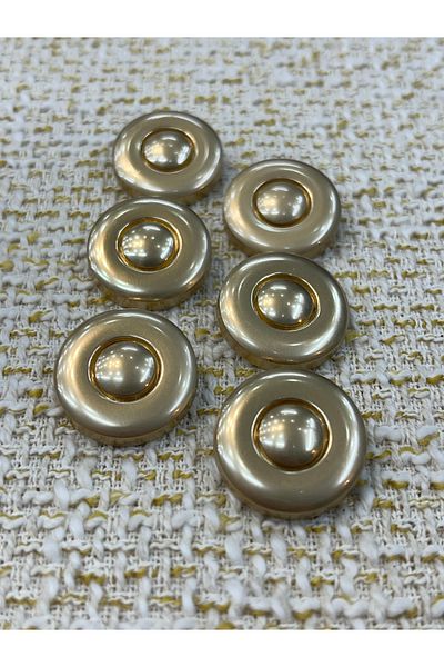 ODDA TASARIM ATÖLYESİ Paris Model Mat Gold Ithal 25mm Dugme