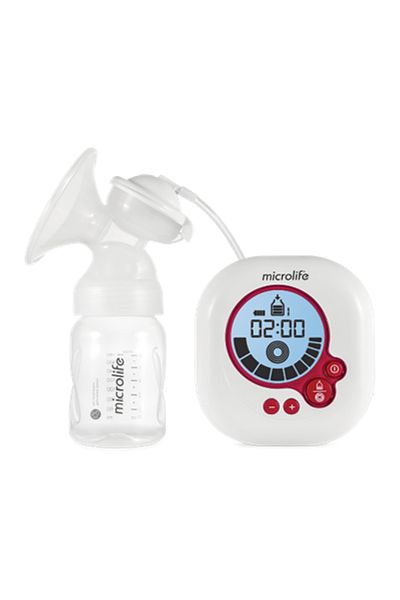 Microlife BC 200 Comfort Electric Breast Pump, Clear