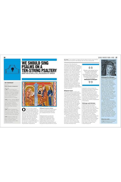 Dorling Kindersley "The Classical Music Book: Big Ideas Simply Explained (Hardcover – Illustrated)"