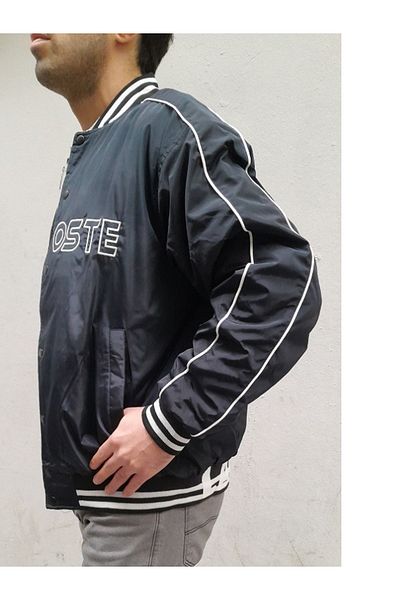 Butik Karaca КОПИЕ - Мъжко палто с цип, голям размер, класическа яка, 5 джоба