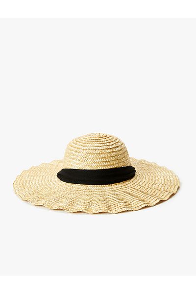 Koton Straw Hat - Band Detailed