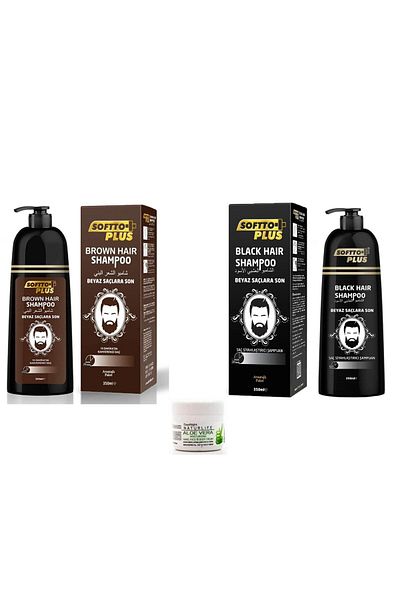 Softto Plus Strengthening the Natural Structure of Hair Deeply Nourishing and Repairing 2-Pack Shampoo Eleg.3333