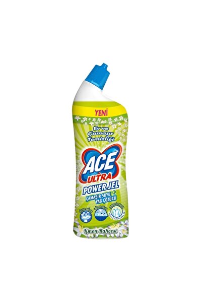 ACE Ultra Power Jel 750 Ml. Çamaşır Suyu Limon Kokulu