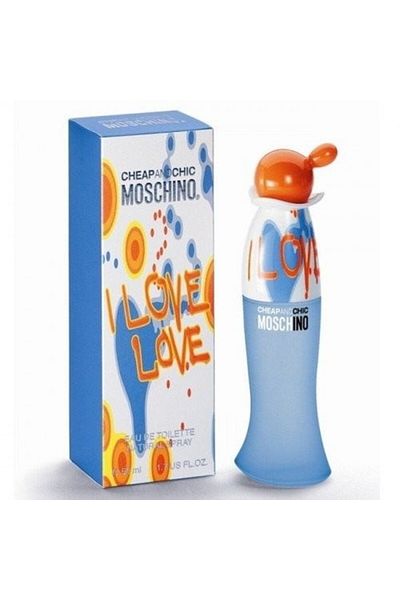 BRONZENET Moschino Shape & Chic I Love Love Eau de Toilette 100ml for women