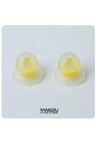 Angeldac 1 Pair S Tangzu Tang Sancai Narrow Bore Version Eartips 1pairs For Earphones Silicone Earphone Tips