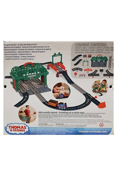 mattel Thomas ve Arkadaşları - Knapford İstasyonu Oyun Seti, 3 yaş ve üzeri, HGX63