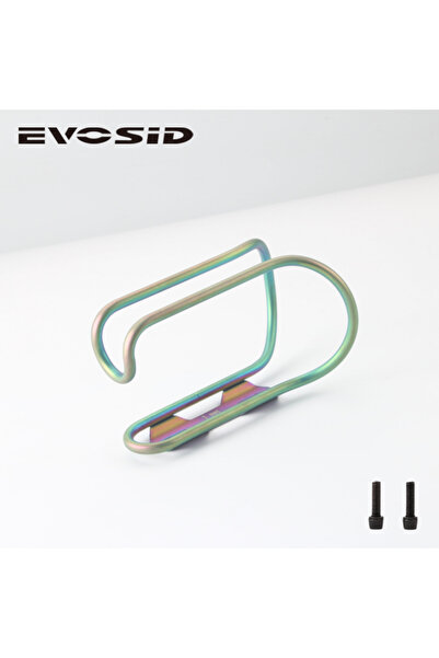 Choice قفص زجاجة E2 Rainbow 35 جرامًا للدراجات الجبلية 25 جرامًا قفص زجاجة خفيف الوزن مصنوع من سبائك التيتانيوم للدراجات الجبلية القابلة للطي