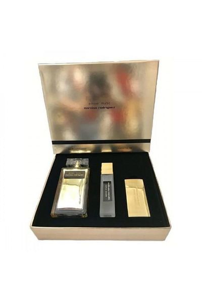 Narciso Rodriguez Narciso Rodriguez Amber Musk Eau de Parfum Set 100ml - Bag Sample 30ml