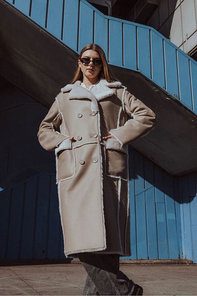 CE-YIL DERİ ÜRÜNLERİ Women's Esila Genuine Napa Fur